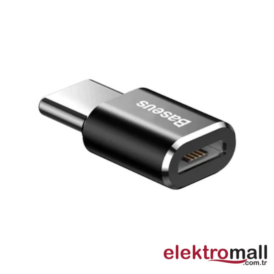 Baseus Micro To Type-C Usb Dönüştürücü Adaptör Baseus Micro To Type-C Usb Dönüştürücü Adaptör