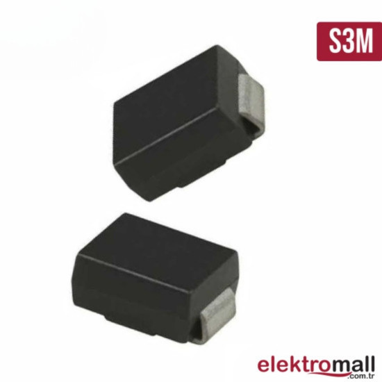 S3M Diyot DO-214AA(SMB) 3A 1000V 