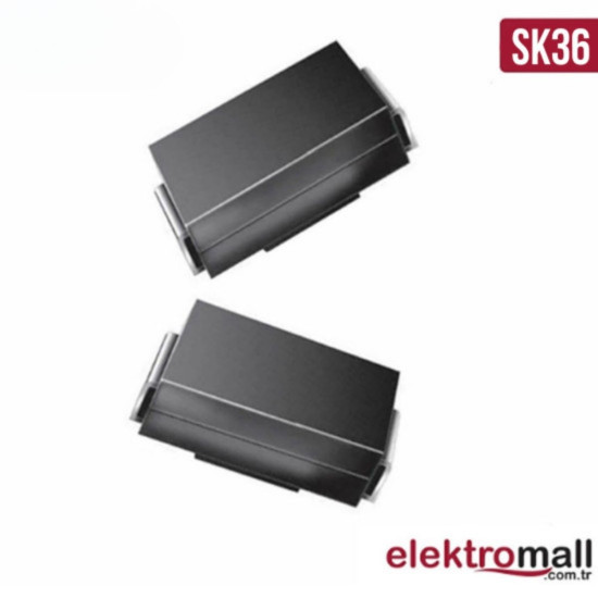Sk36 Schottky Diyot DO-214AC (SMA) 3A 60V Sk36 Schottky Diyot DO-214AC (SMA) 3A 60V