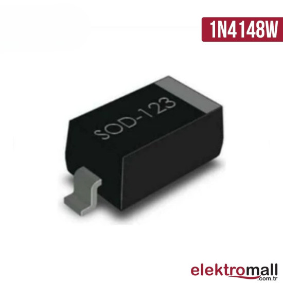 1N4148W Diyot SOD-123 150mA 75V 1N4148W Diyot SOD-123 150mA 75V