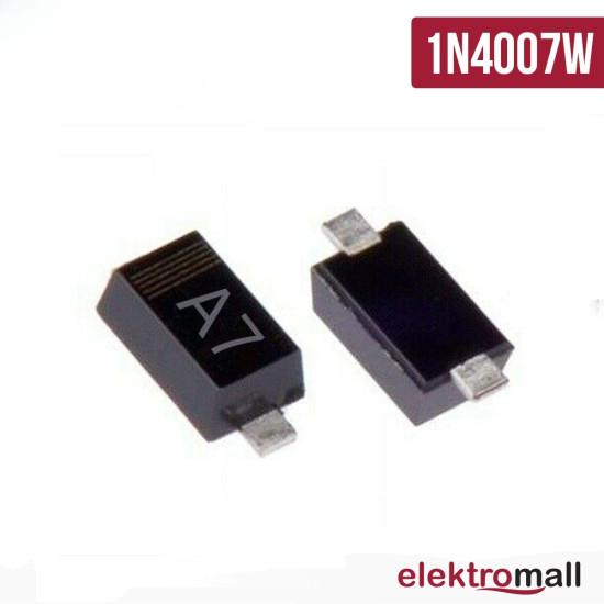 1N4007W Diyot SOD-123 1A 1000V 1N4007W Diyot SOD-123 1A 1000V
