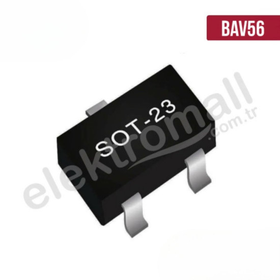 Bav56 Diyot SOT-23 150mA 100V 