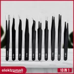 10 Adet Esd Paslanmaz Cımbız Seti