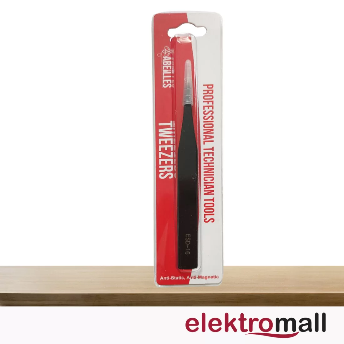 Esd-16 Antistatik Siyah Cımbız