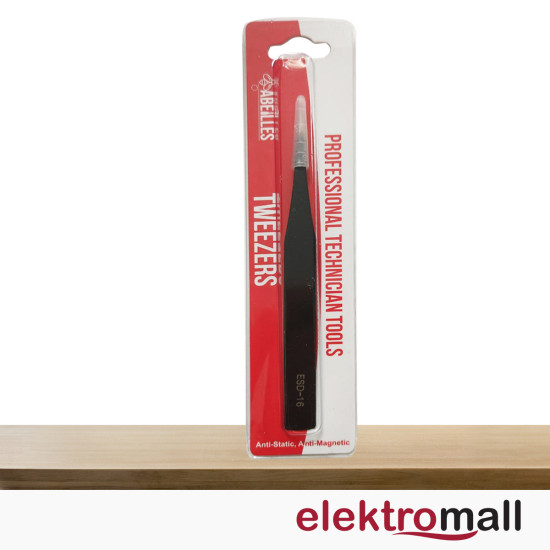 Esd-16 Antistatik Siyah Cımbız Esd-16 Antistatik Siyah Cımbız