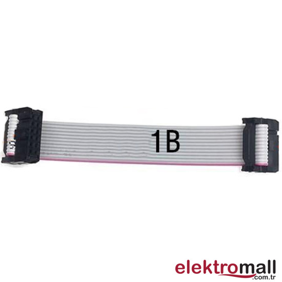 10cm 1B 16Pin Soket IDC Kablo