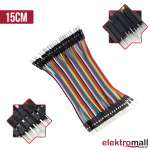 40Pin Jumper Kablo 15Cm Erkek - Erkek 40Pin Jumper Kablo 15Cm Erkek - Erkek