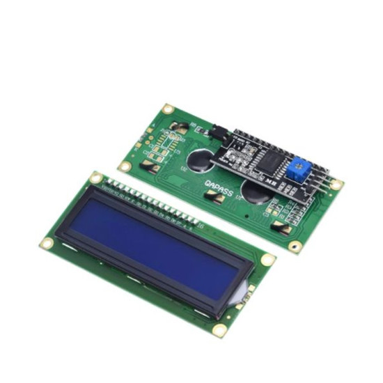 16x2 Karakter Lcd ekran + I2C Arayüz Modül Kartı 16x2 Karakter Lcd ekran + I2C Arayüz Modül Kartı