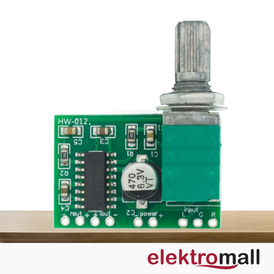 PAM8403 2x3W Pot Ayarlı Mini Digital Amplifier Board PAM8403 2x3W Pot Ayarlı Mini Digital Amplifier Board