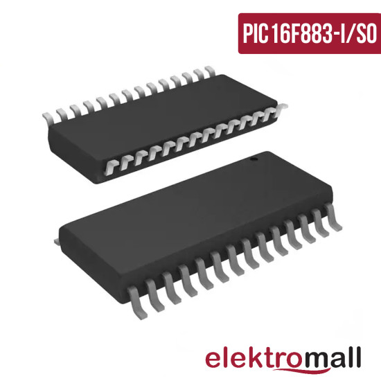 PIC16F883 I/SO Mikrodenetleyici 8-Bit 20 Mhz PIC16F883 I/SO Mikrodenetleyici 8-Bit 20 Mhz