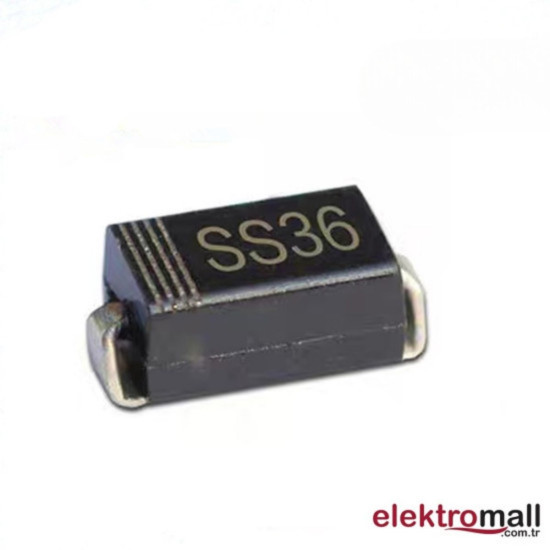 SS36 Schottky Diyot Do-214AB 3A 60V SS36 Schottky Diyot Do-214AB 3A 60V