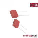 3.15A Kondansatör Tip Kare Plastik Sigorta 3.15A Kondansatör Tip Kare Plastik Sigorta