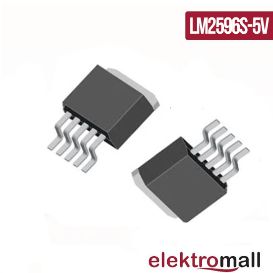 Lm2596S-5V Voltaj Regülatörü DPAK2 To263-5 Lm2596S-5V Voltaj Regülatörü DPAK2 To263-5