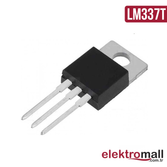 Lm337T TO-220 Ayarlanabilir Voltaj Regülatörü Lm337T TO-220 Ayarlanabilir Voltaj Regülatörü