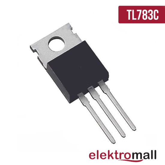 TL783C TO-220 Voltaj Regülatörü 700mA TL783C TO-220 Voltaj Regülatörü 700mA