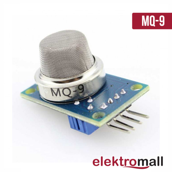 MQ-9 Karbonmonoksit Metan Lpg Algılayıcı Sensör Modülü
