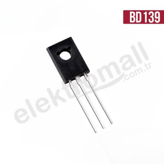 BD139 To-126 Npn 80V 1.5A Transistör