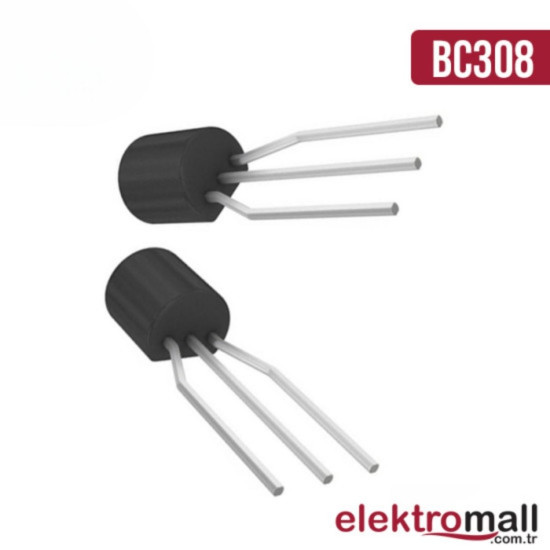 BC308 To-92 Transistör Pnp 25V 100Ma BC308 To-92 Transistör Pnp 25V 100Ma