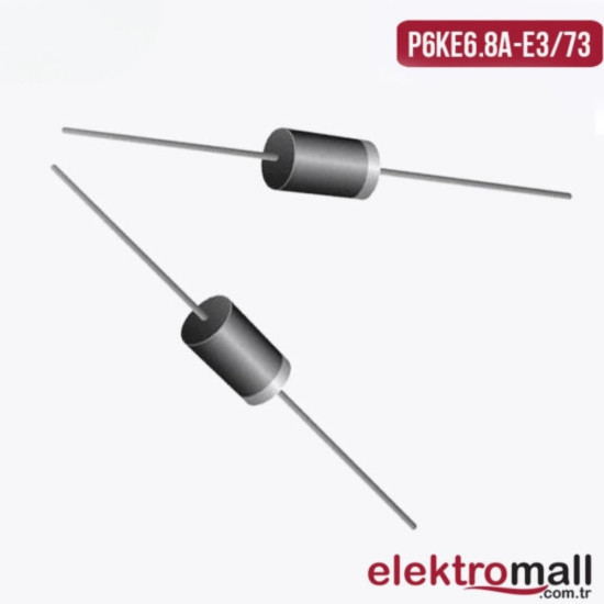 P6KE6.8A DO-15 6.8V 600W Tvs Diyot P6KE6.8A DO-15 6.8V 600W Tvs Diyot