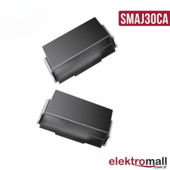 SMAJ30CA Do214 30V 400W Tvs Diyot SMAJ30CA Do214 30V 400W Tvs Diyot