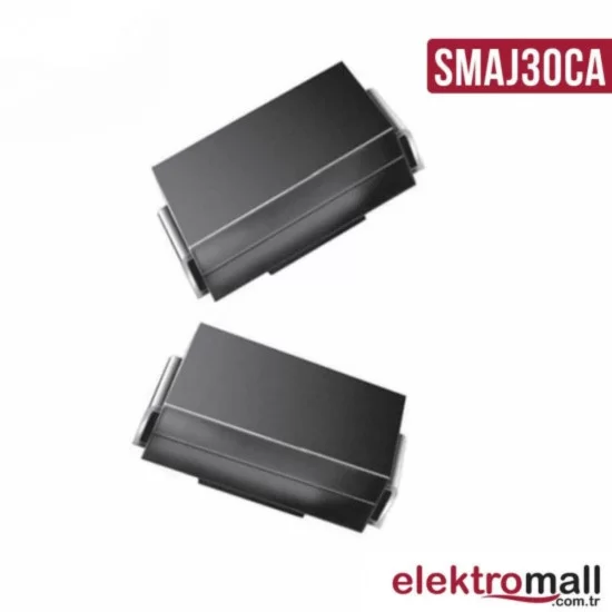 SMAJ30CA Do214 30V 400W Tvs Diyot SMAJ30CA Do214 30V 400W Tvs Diyot