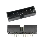 Box Header 2X10 20Pin 2.54mm 180C