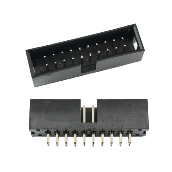 Box Header 2X10 20Pin 2.54mm 180C Box Header 2X10 20Pin 2.54mm 180C
