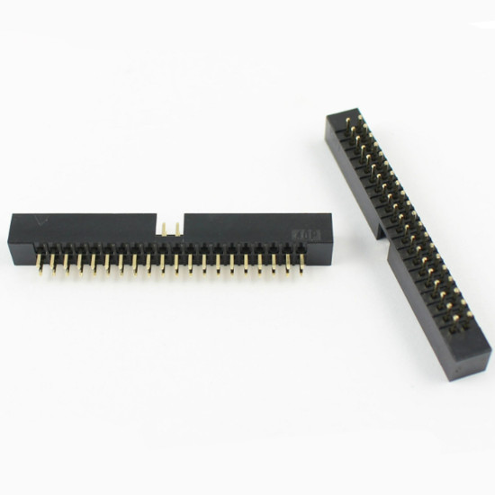 Box Header 2X20 40Pin 2.54mm 180C Box Header 2X20 40Pin 2.54mm 180C