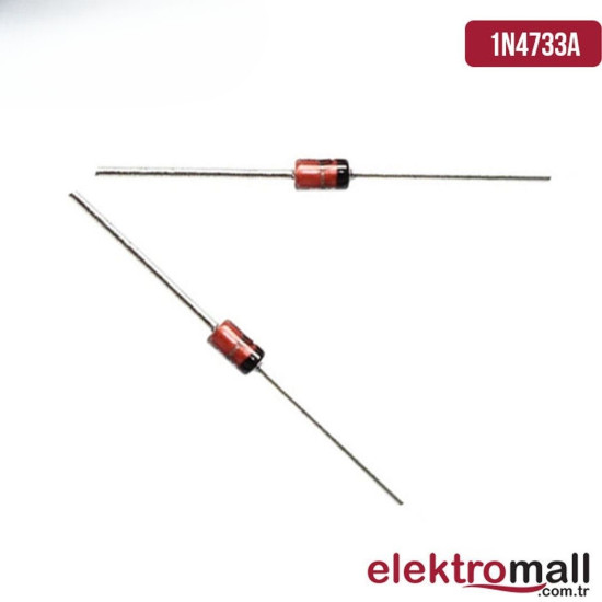 1N4733A Do-41 5.1V 1W Zener Diyot 1N4733A Do-41 5.1V 1W Zener Diyot