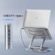 Type-C Ergonomik Dizüstü Bilgisayar Standı ve Bağlantı İstasyonu Type-C Ergonomik Dizüstü Bilgisayar Standı ve Bağlantı İstasyonu
